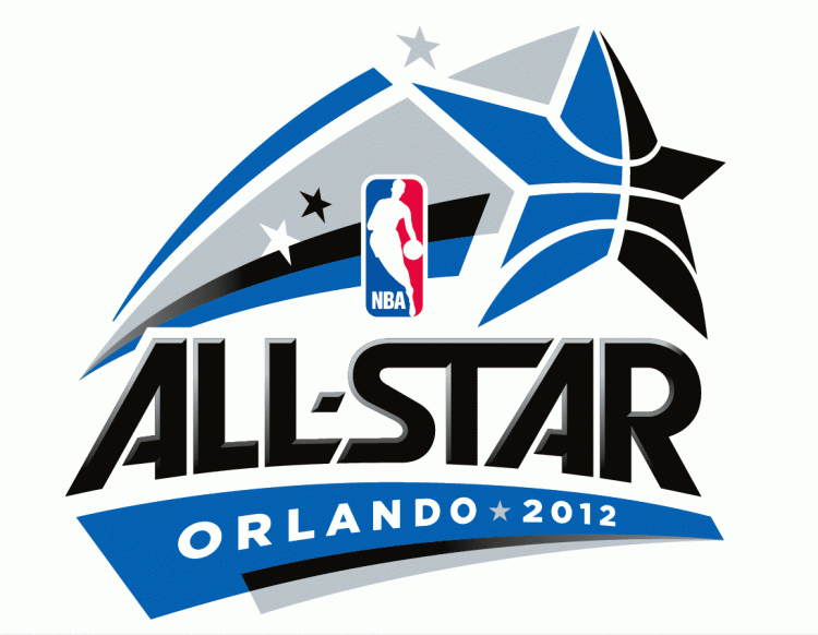 NBA All-Star Game 2012 Primary Logo DIY iron on transfer (heat transfer)